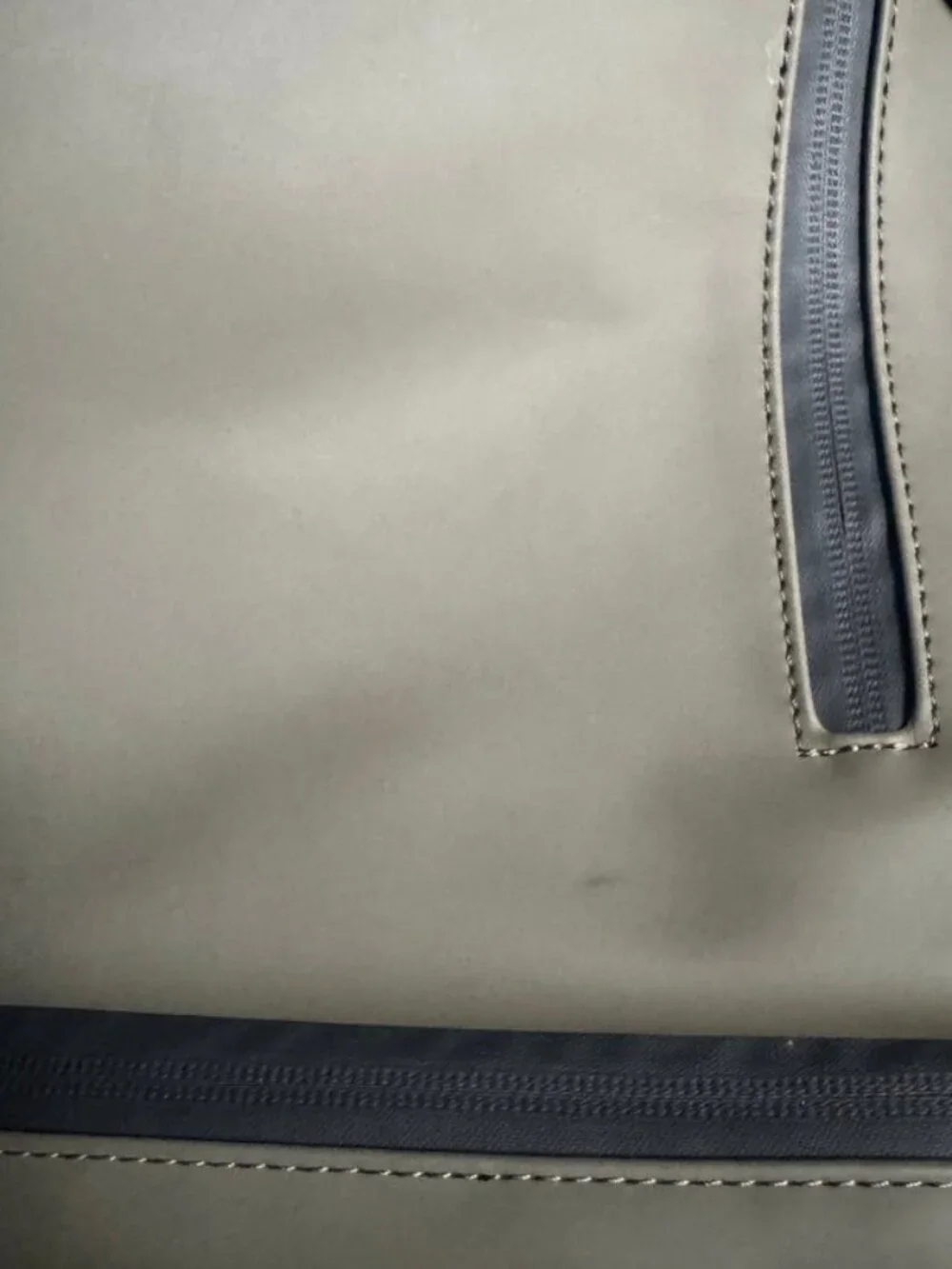 Duchamp London Waterproof Roll-Top Laptop Backpack Taupe Beige Commuter Travel B